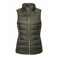 Dark Olive Ladies' Nano Bodywarmer