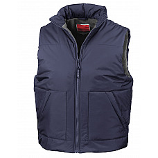 Navy Fleece Lined Bodywarmer