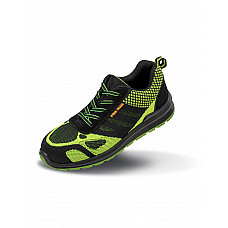 Neon Green/ Black Hicks Safety Trainer