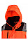 Fluorescent Orange/Black Extreme Tech Printable Softshell Safety Coat