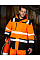 Fluorescent Orange/Black Extreme Tech Printable Softshell Safety Coat