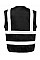 Black Heavy Duty Polycotton Security Vest