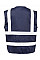 Navy Heavy Duty Polycotton Security Vest