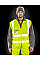 Fluoresent Yellow Heavy Duty Polycotton Security Vest