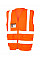 Fluoresent Orange Executive Cool Mesh Safety Vest