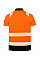 Fluoresent Orange Recycled Safety Polo Shirt