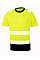 Fluoresent Yellow Recycled Safety T-Shirt