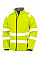 Fluoresent Yellow Recycled Printable Safety Softshell