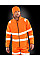 Fluoresent Orange Recycled Printable Safety Softshell