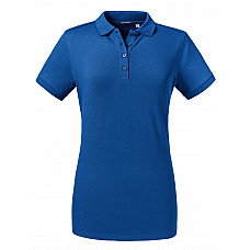 Bright Royal Ladies' Tailored Stretch Polo