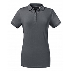 Convoy Grey Ladies' Tailored Stretch Polo