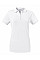 White Ladies' Tailored Stretch Polo