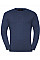 Denim Marl Men's Crew Neck Knitted Pullover