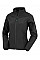 Black Ladies' Recycled 2-Layer Printable Softshell