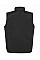 Black Men's Recycled 2-Layer Printable Softshell Bodywarmer