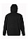 Black Recycled Unisex Hooded Microfleece Jacket