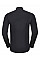 Black/Oxford Grey/Convoy Grey Men's Long Sleeve Tailored Contrast Ultimate Stretch Shirt 