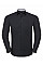 Black/Oxford Grey/Convoy Grey Men's Long Sleeve Tailored Contrast Ultimate Stretch Shirt 