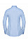 Light Blue Ladies' Long Sleeve Tailored Coolmax® Shirt