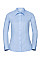 White Ladies' Long Sleeve Tailored Coolmax® Shirt