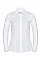 White Ladies' Long Sleeve Tailored Coolmax® Shirt