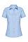 White Ladies' Short Sleeve Tailored Coolmax® Shirt