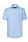 Light Blue Men's Short Sleeve Tailored Coolmax® Shirt