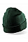 Bottle Green Double Knit Printers Beanie