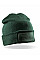 Bottle Green Double Knit Printers Beanie