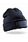 Navy Double Knit Printers Beanie