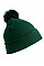 Bottle Green Pom Pom Beanie