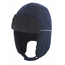 Navy/Black Ocean Trapper Hat