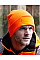 Fluoresent Orange Double Knit Thinsulate™ Printers Beanie