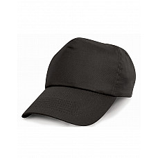 Black Cotton Cap