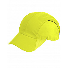 Fluro Yellow Sports Cap