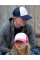 Super Pink/ White Detroit 1/2 Mesh Truckers Cap