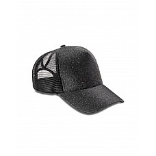 Black New York Sparkle Cap