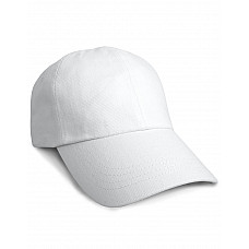 White Cotton Drill Pro-Style Cap