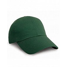 Bottle Green Cotton Drill Pro-Style Cap