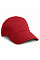 Red Cotton Drill Pro-Style Cap