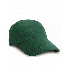 Forest Green Low Profile Brushed Cotton Cap