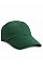 Forest Green Low Profile Brushed Cotton Cap