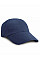 Navy Low Profile Brushed Cotton Cap