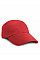 Red Low Profile Brushed Cotton Cap