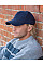 Navy Pro-Style Brushed Cotton Cap