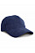 Navy Pro-Style Brushed Cotton Cap