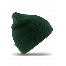 Bottle Green Woolly Ski Hat