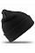 Black Woolly Ski Hat