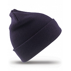 Navy Woolly Ski Hat