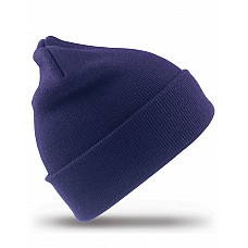 Royal Blue Junior Woolly Ski Hat